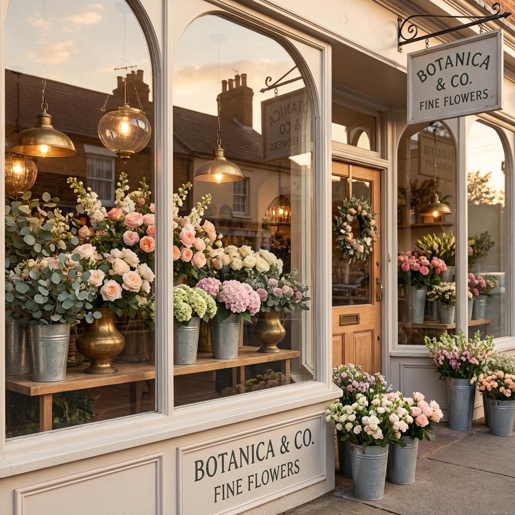 Thexrovaphik flower boutique entrance